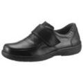 Klettschuh WALDLÄUFER "Ken", Herren, Gr. 8,5 (42,5), schwarz, Nappaleder, klassisch, Schuhe, Halbschuh, Freizeitschuh, Komfortschuh in klassischem Look