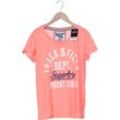 Superdry Damen T-Shirt, orange, Gr. 38