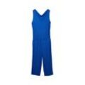 TOM TAILOR Damen Jersey Overall, blau, Uni, Gr. 36