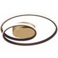 Led Ring Design Decken Lampe Switch dimmer Wohn Ess Zimmer Leuchte rost Reality R62911124