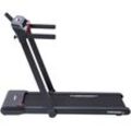 Laufband CHRISTOPEIT SPORT "TM 2400S", schwarz, LaufbänderB:75cm H:115cm L:150cm, bis max. 16 km/h, klappbar, B:75cm H:115cm L:150cm