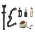 SHINING HOUSE Stücke Ölpumpe Schneckengetriebe Heizölschlauch Filter Service Kit Für STIHL MS180 MS170 170 180 018 017 Kettensäge Ersatzteile