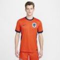 Netherlands (Men's Team) 2024/25 Stadium Home Nike Dri-FIT Soccer Replica Fußballtrikot für Herren - Orange