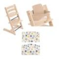 Stokke Promo Tripp Trapp mit Kissen und kostenloses Baby Set 2 Natural - Soul System