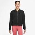 NIKE Damen Unterjacke W NK ONE DF FZ HOODIE LBR, BLACK/WHITE, XXL