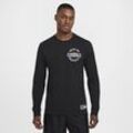 LeBron Max90 Basketball-Longsleeve (Herren) - Schwarz