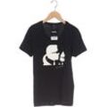 Karl by Karl Lagerfeld Damen T-Shirt, schwarz, Gr. 36