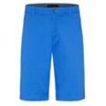 Bermudas BUGATTI Gr. 50, Normalgrößen, blau, Herren, 98% Baumwolle, 2% Elasthan, Hosen, aus flexibler Baumwolle