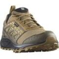 Trailrunningschuh SALOMON "WANDER GORE-TEX", Gr. 40,5, canteen, Synthetik, Textil, sportlich, Schuhe, wasserdicht