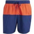 ADIDAS Herren Shorts Colorblock CLX, DKBLUE/WHITE, XL