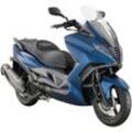 Motorroller ALPHA MOTORS "Sport Cruiser 22", blau, Motorroller & MofasB:81cm H:132cm L:218cm, mit Lenkerschloss, B:81cm H:132cm L:218cm, Topseller