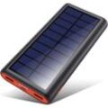 Externer Akku Simpletek Power Bank 26800mAh 5V 2xUSB 1xMicro-USB Solar Panel