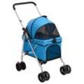 VidaXL Hundewagen - Faltbar (76x50x100) blau