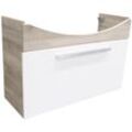 FACKELMANN Waschtisch-Unterschrank A-VERO / Badschrank mit Soft-Close-System / Maße (B x H x T): ca. 98,5 x 64 x 35 cm / hochwertiger Schrank fürs