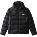 Winterjacke THE NORTH FACE "W PLUS HYALITE HOODIE" Gr. 2X (48/50), schwarz Damen Jacken Atmungsaktiv