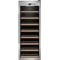 CASO Weinkühlschrank "647 WineSafe 43", G (A-G), schwarz (edelstahl, schwarz), B:39,5cm H:103,5cm T:67,5cm, Weinkühlschränke