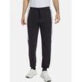 Jogginghose BABISTA "Sweathose BELLARINO" Gr. L, N-Gr, schwarz, Herren, Obermaterial: 100% Baumwolle CO., Hosen, mit dehnbarem Bund