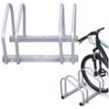 Fahrradständer für 2-6 Fahrräder 35-60mm Reifenbreite Mehrfachständer Aufstellständer Fahrrad Ständer, Variante:2 Fahrräder - Swanew