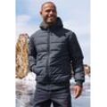 Steppjacke JOHN DEVIN Gr. M (48/50), blau (marine) Herren Jacken Outdoorjacke mit Strickbündchen