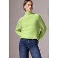 Strickpullover STREET ONE STUDIO Gr. 34, lush lime Damen Pullover im soften Baumwoll-Mix