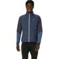 Steppweste ASICS "ROAD WINTER GILET" Gr. L, blau (midnight), Herren, Obermaterial: 100% Polyester, unifarben, Westen