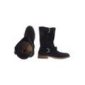 Shabbies Amsterdam Damen Stiefel, schwarz, Gr. 41