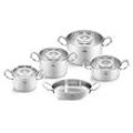 Topf-Set FISSLER "Original-Profi Collection", silber (silberfarben), Töpfe, Made in Germany