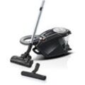 BOSCH Bodenstaubsauger "Serie 8 ProSilence BGS7MS64, Hygiene-Filter, 10 Jahre Motorgarantie", schwarz, B:32cm H:31cm T:47cm, Staubsauger, Hartbodendüse, hohe Saugkraft, langes Kabel, extrem leise, schwarz