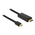 DeLOCK Mini-DisplayPort/HDMI Kabel 1,0 m schwarz, 1 St.