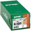 SPAX® Holzbauschrauben T40 Tellerkopf WIROX 8 mm x 120 mm, 50 St.