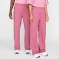 NOCTA NOCTA Fleece CS Trainingshose mit offenem Saum (Herren) - Pink