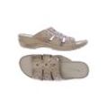 Tamaris Damen Sandale, beige, Gr. 42