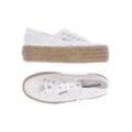 Superga Damen Sneakers, weiß, Gr. 38