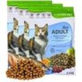 7,5 kg Lecker.Pet® Leo's Adult Geflügel & Forelle Katzenfutter Trockenfutter Vollnahrung