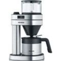 SEVERIN Filterkaffeemaschine "Café Caprice KA 5763", schwarz (edelstahl, gebürstet, schwarz), 1 l, 8 Tasse(n), Kaffeemaschinen