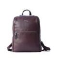 Cityrucksack VARGU "Lexa 1" Gr. B/H/T: 25cm x 31cm x 9cm, rot (burgundy), Leder, Rucksäcke, LGW zertifiziertes Leder