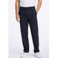 Chinos LINDBERGH "Lindbergh Klassische Hose" Gr. L, blau (navy), Herren, Oberstoff: 35% Polyester (recycelte Fasern), 31% Viskose, 30% Polyester, 4% Elasthan, Hosen