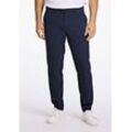 Stoffhose LINDBERGH "Lindbergh Stoffhose" Gr. L, blau (navy), Herren, Oberstoff: 35% Polyester (recycelte Fasern), 31% Viskose, 30% Polyester, 4% Elasthan, Hosen