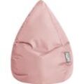 Sitzsack MAGMA HEIMTEX "BeanBag BRAVA XXL", rosa (altrose), B:130cm, Bezug: 100% Polyester, Sitzsäcke