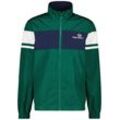 Trainingsjacke SERGIO TACCHINI "WALLACE TRACK JACKET Herren", Herren, Gr. L, grün (rainforest), 100% NYLON, Langarm, Jacken, Trainingsjacke Herren, leichte Jacke, Retro, Sportjacke, Outdoor, Sale