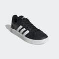 Sneaker ADIDAS SPORTSWEAR "GRAND COURT TD LIFESTYLE COURT CASUAL", Gr. 44,5, schwarz-weiß (core schwarz, cloud weiß, core schwarz), Synthetik, Textil, sportlich, Schuhe, Design auf den Spuren des adidas Superstar