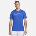 Nike Dri-FIT Herren-Trainings-T-Shirt - Blau