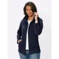 Fleeceshirt CATAMARAN "Fleece-Jacke", Damen, Gr. 36/38, blau (marine), 100% Polyester, unifarben, Langarm, Shirts