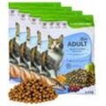 Lyra Pet Lecker.Pet Leo's Adult Geflügel & Forelle Katzenfutter Trockenfutter Vollnahrung 10 kg