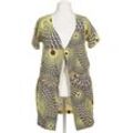 Antik Batik Damen Kleid, gelb, Gr. 38