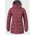 Parka SCHÖFFEL "Insulated Parka Boston L" Gr. 36, pink (3825, pink), Damen, Oberstoff : Aussenseite: 100% Polyester (Membran: Polyurethan) Futter : 100% Polyester Füllung : 100% Polyester, Jacken