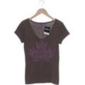 edc by Esprit Damen T-Shirt, grau, Gr. 42