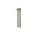 Garderobenpaneel Longo ¦ beige ¦ Holzwerkstoff, Hartholz ¦ Maße (cm): B: 42 H: 183 T: 27