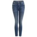 Damen Skinny-Jeans mit Used-Waschung