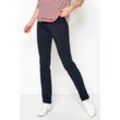 Röhrenhose TONI "TO BE LOVED", Damen, Gr. 40, N-Gr, blau (dunkelblau), Denim/Jeans, Obermaterial: 68% Baumwolle, 29% Polyester, 3% Elasthan, Basic, Hosen